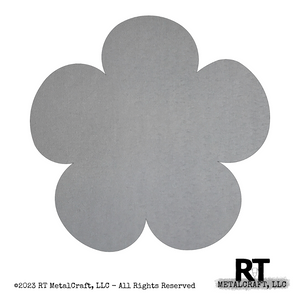 Bare Metal - 5 Petal Flower