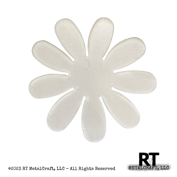 Bare Metal - 9 Petal Flower