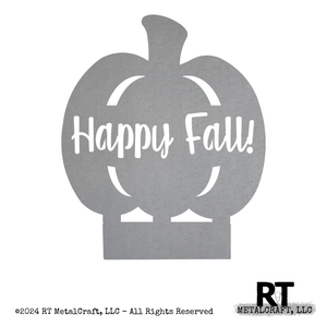 Cutout Pumpkin Happy Fall