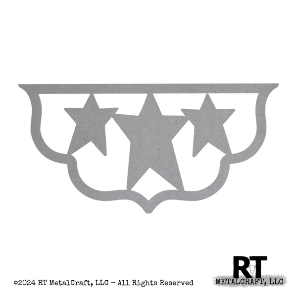 Door Hanger Bottom - 3 Stars