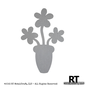 Bare Metal - Flower Pot