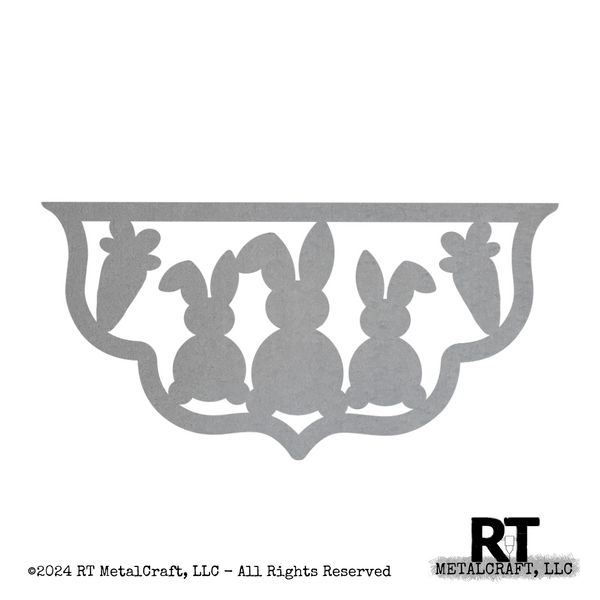 Door Hanger Bottom - 3 Bunnies