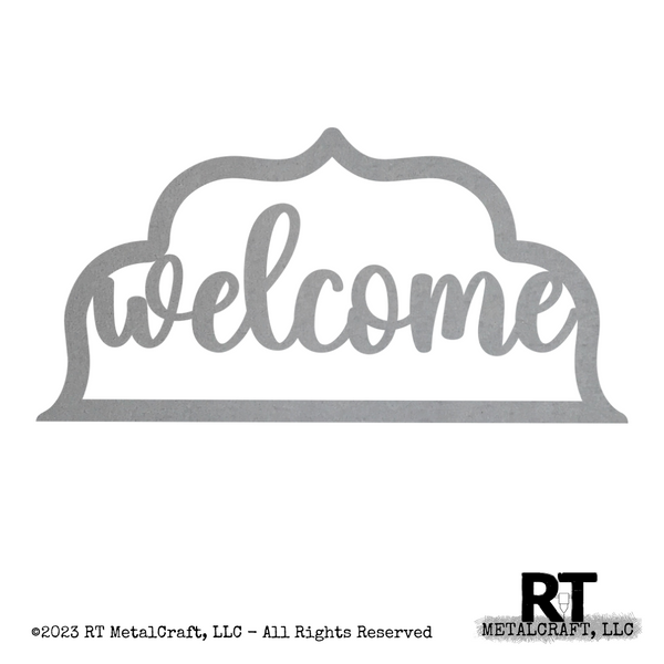 Door Hanger Top - Welcome