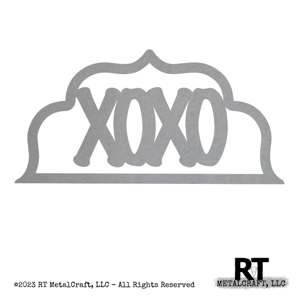 Door Hanger Top - XOXO