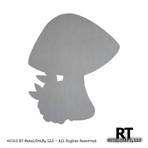 Bare Metal - Mushroom With Flowers