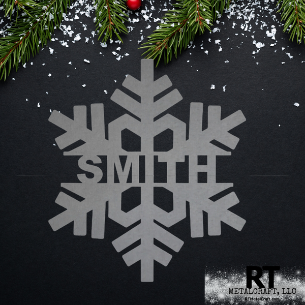 Custom Name Split Snowflake