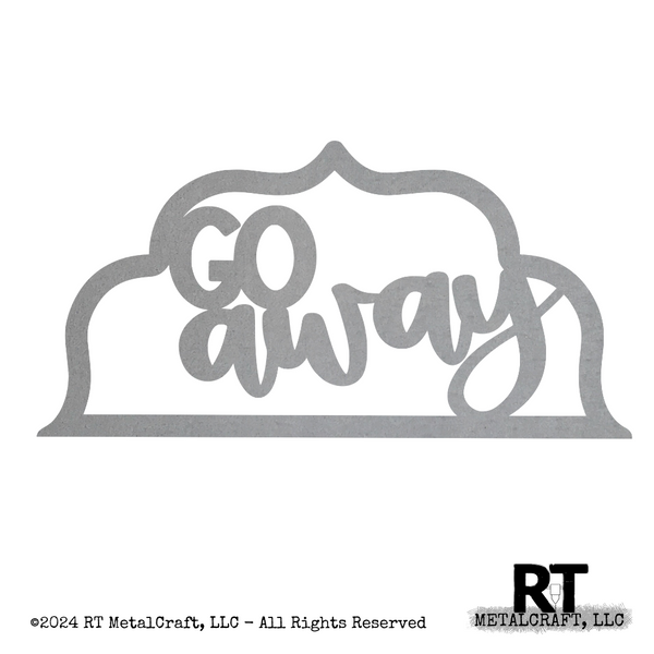 Door Hanger Top - Go Away