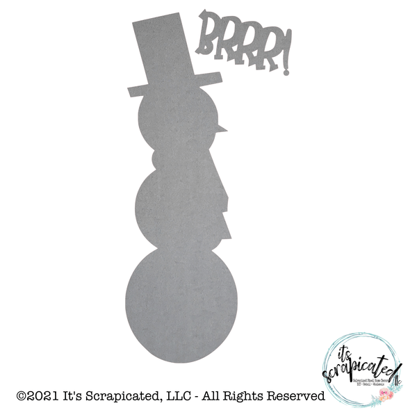 Porch Candy® - BRRR SNOWMAN - Bare Metal Design Set  