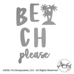 Porch Candy® - BEACH PLEASE - Bare Metal Design Set  