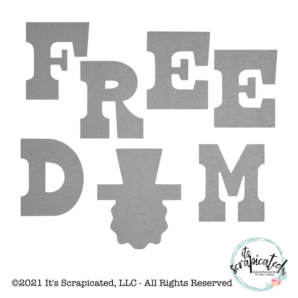 Porch Candy® - FREEDOM (Uncle Sam) - Bare Metal Design Set