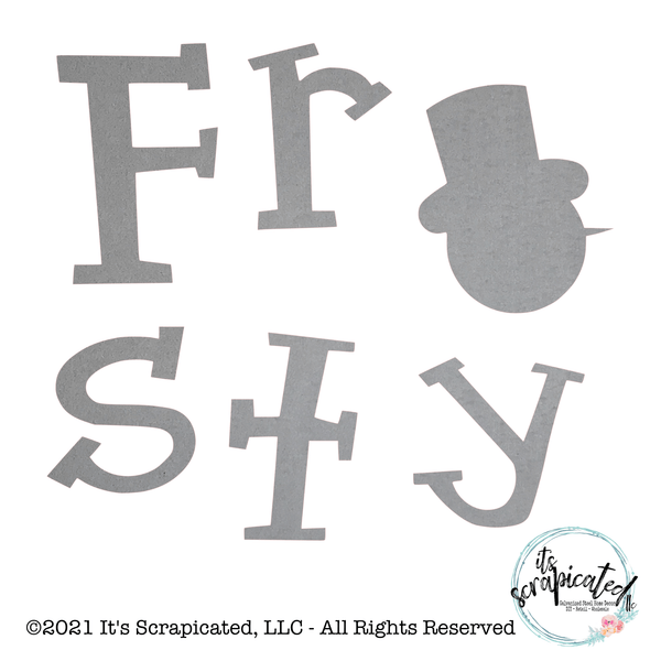 Porch Candy® - FROSTY - Bare Metal Design Set  