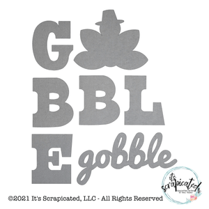 Porch Candy® - GOBBLE GOBBLE - Bare Metal Design Set 