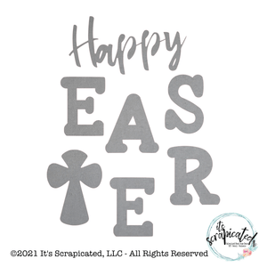 Porch Candy® - HAPPY EASTER - Bare Metal Design Set 