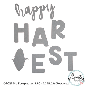 Porch Candy® - HAPPY HARVEST - Bare Metal Design Set 