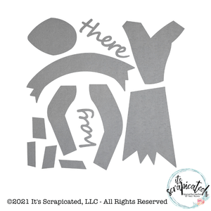 Porch Candy® - SCARECROW - Bare Metal Design Set  