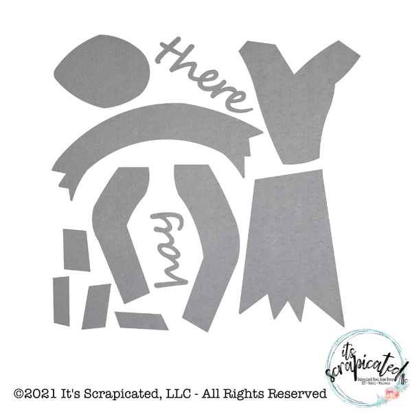 Porch Candy® - SCARECROW - Bare Metal Design Set  