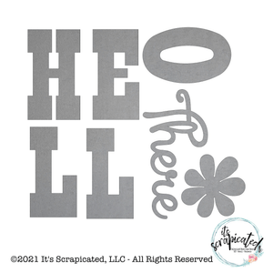 Porch Candy® - HELLO THERE - Bare Metal Design Set 