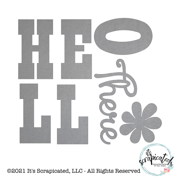 Porch Candy® - HELLO THERE - Bare Metal Design Set 