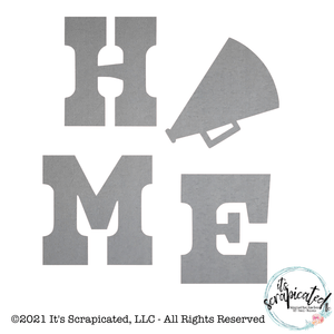 Porch Candy® - HOME MEGAPHONE - Bare Metal Design Set  