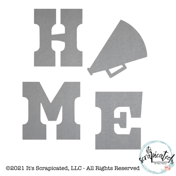 Porch Candy® - HOME MEGAPHONE - Bare Metal Design Set  
