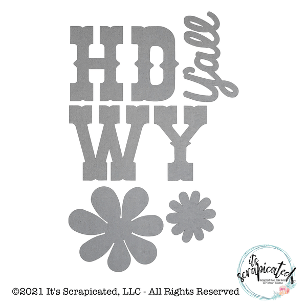 Porch Candy® - HOWDY Y'ALL - Bare Metal Design Set 