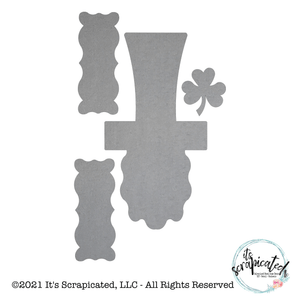 Porch Candy® - LEPRECHAUNS WELCOME - Bare Metal Design Set 