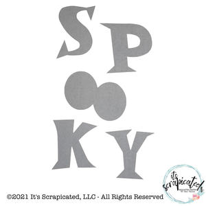 Porch Candy® - SPOOKY - Bare Metal Design Set  
