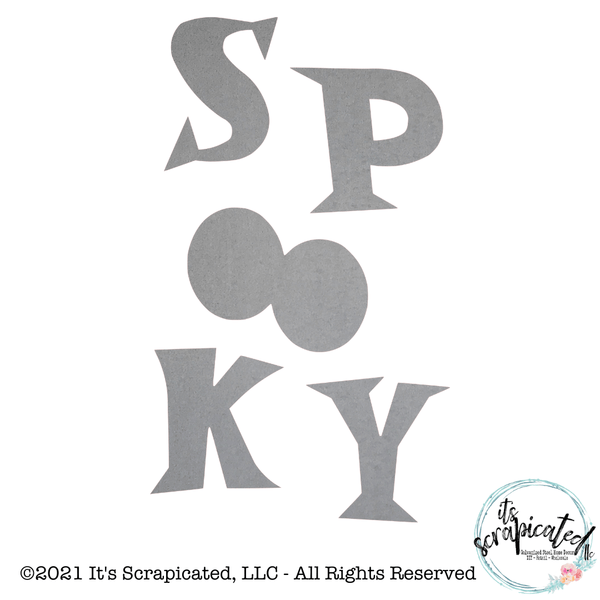 Porch Candy® - SPOOKY - Bare Metal Design Set  