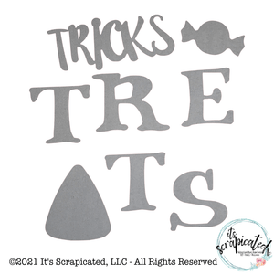 Porch Candy® - TRICKS AND TREATS - Bare Metal Design Set 