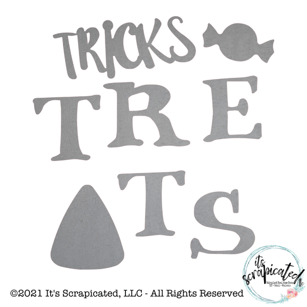 Porch Candy® - TRICKS AND TREATS - Bare Metal Design Set 