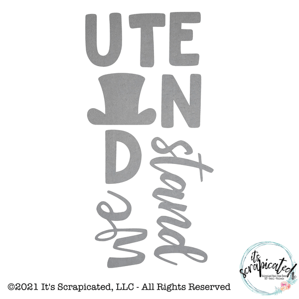 Porch Candy® - UNITED WE STAND - Bare Metal Design Set