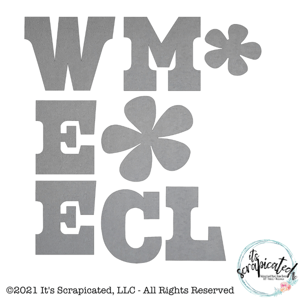 Porch Candy® - WELCOME - Bare Metal Design Set