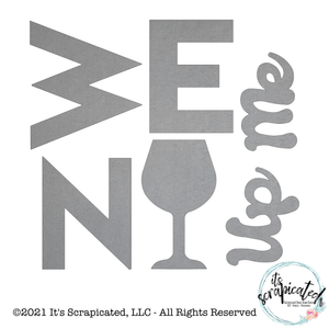 Porch Candy® - WINE ME UP - Bare Metal Design Set 