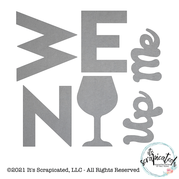 Porch Candy® - WINE ME UP - Bare Metal Design Set 
