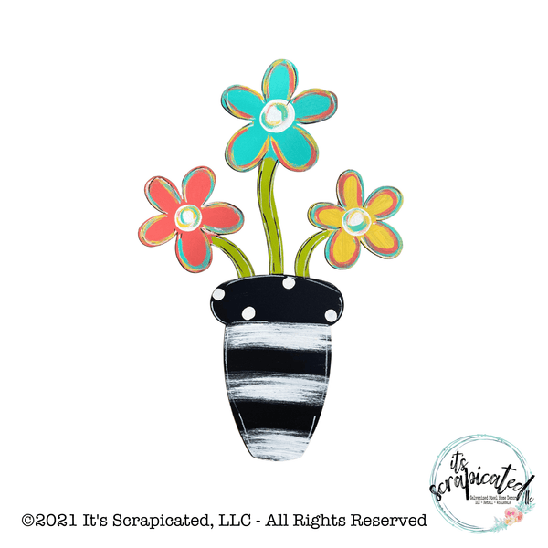 Bare Metal - Flower Pot