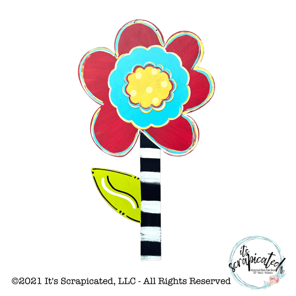 Bare Metal - Flower with Leaf