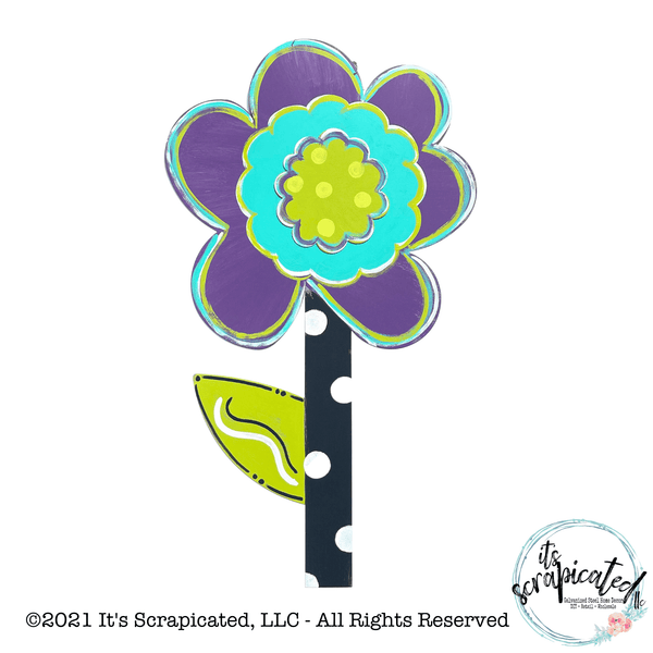 Bare Metal - Flower with Leaf