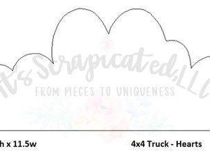 Bare Metal - 4X4 Truck - Hearts 