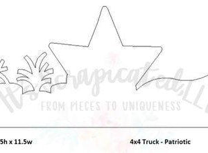 Bare Metal - 4X4 Truck - Patriotic 