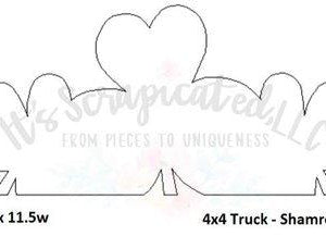 Bare Metal - 4X4 Truck - Shamrocks 