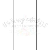 Bare Metal - 6" X 23" Rounded Rectangle 