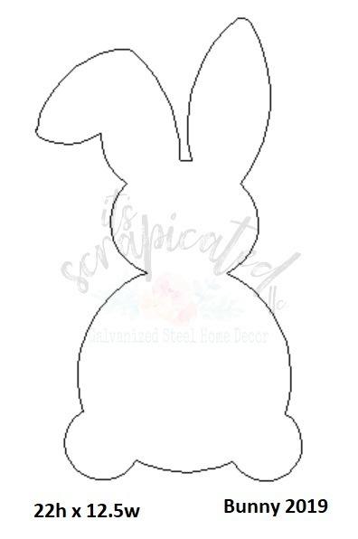 Bare Metal - Bunny Silhouette