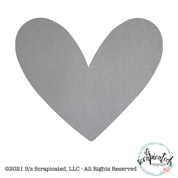 Bare Metal - Deep V Heart  RT MetalCraft, LLC 