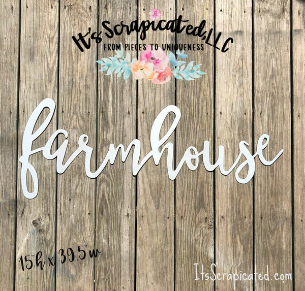 Bare Metal - Farmhouse It's Scrapicated, LLC 