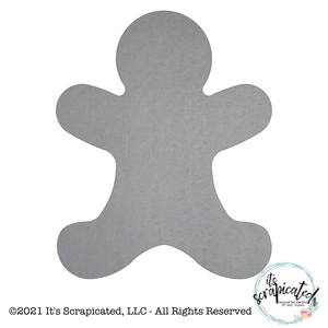 Bare Metal - Gingerbread Man It's Scrapicated, LLC 