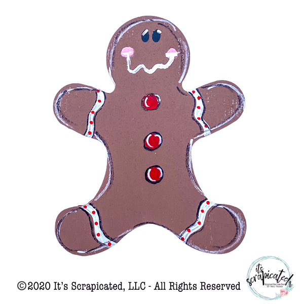 Bare Metal - Gingerbread Man It's Scrapicated, LLC 