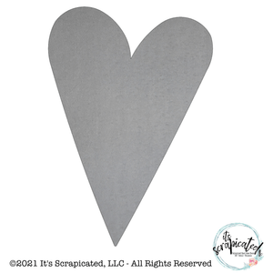 Bare Metal - Heart - Vintage  RT MetalCraft, LLC 