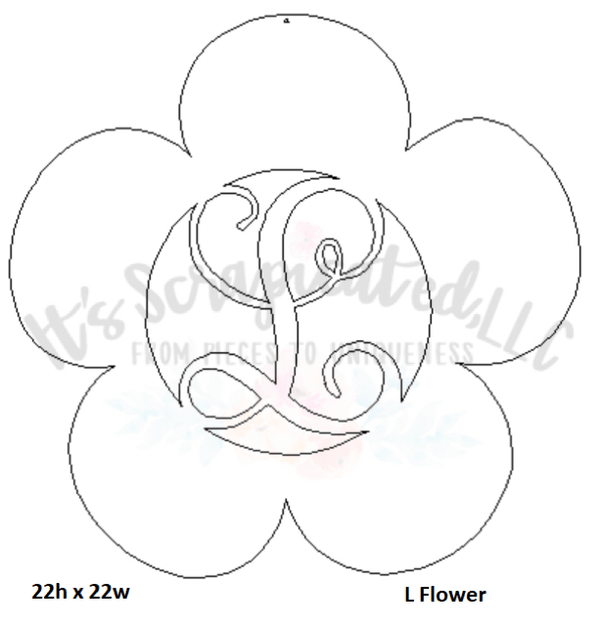 Bare Metal - Initial Flower