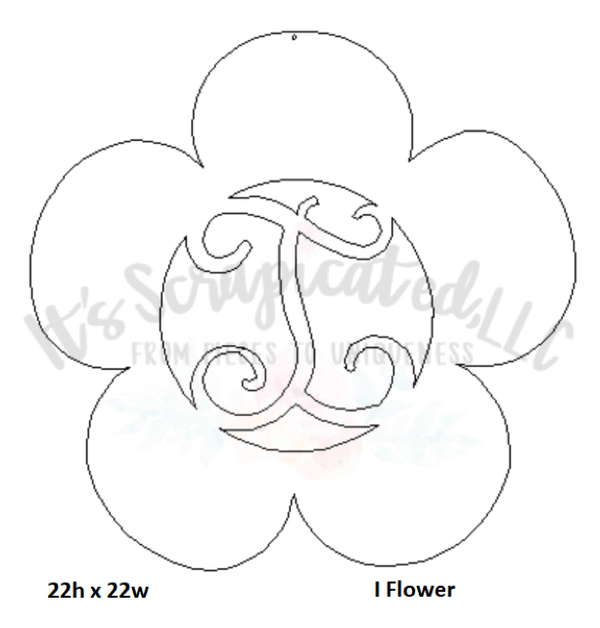 Bare Metal - Initial Flower