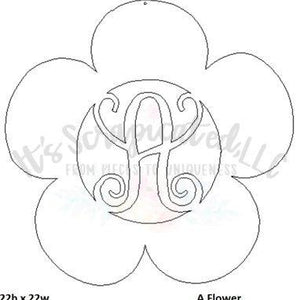 Bare Metal - Initial Flower